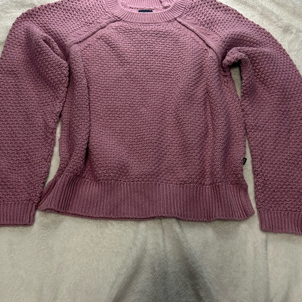 GAP‎ Dusty Pink Textured Sweater